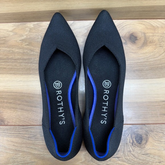 Roth Black Flats for Women - Picture 8 of 11